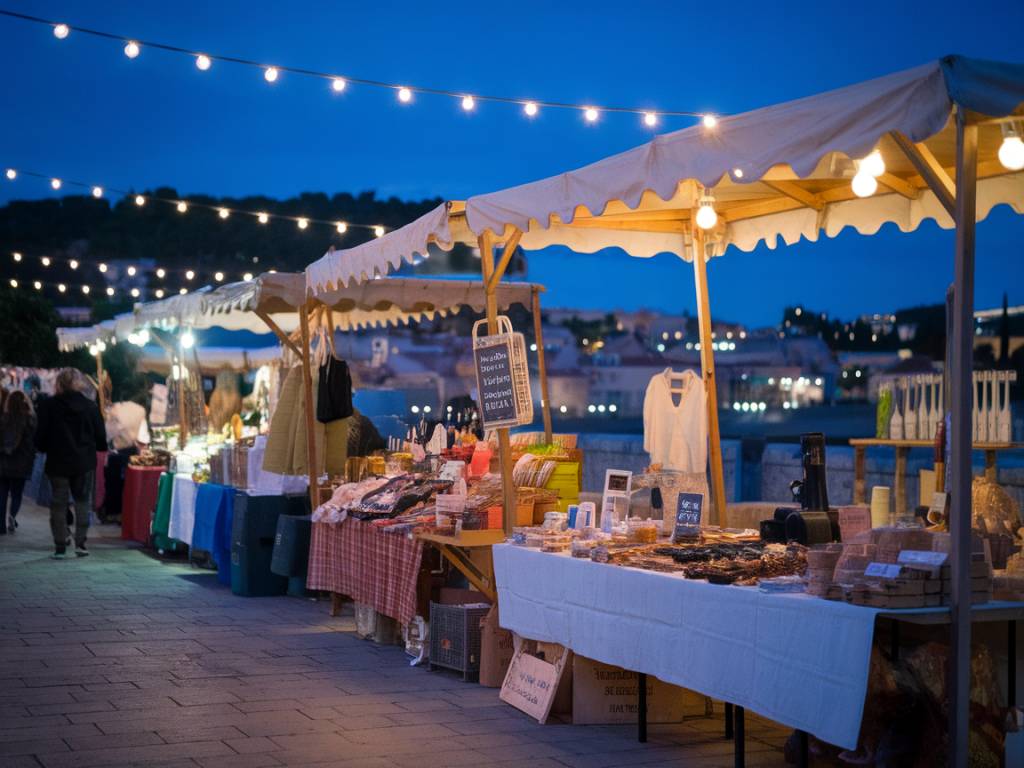 Les marchés de nuit à Porto-Vecchio : artisans locaux et spécialités corses sous les étoiles