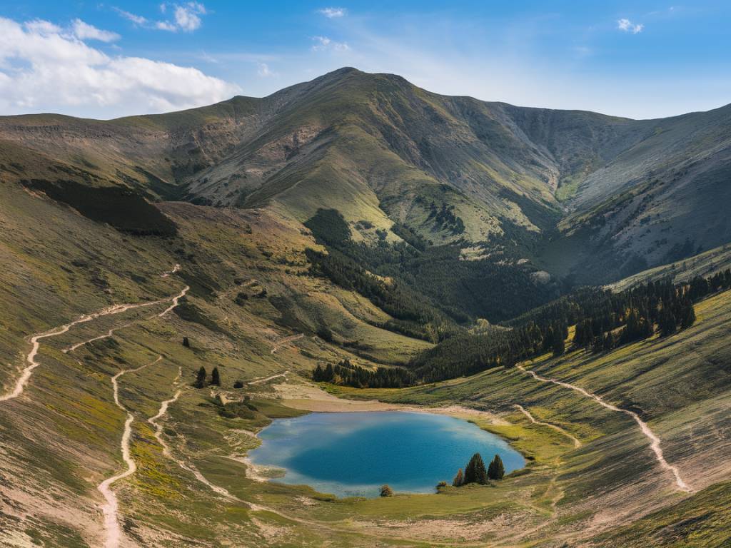 Exploration des montagnes de l’Ospedale : sentiers, vues panoramiques et lacs